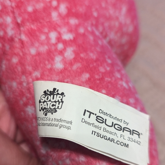 Sour Patch Kids pink plush - Picture 3 of 3